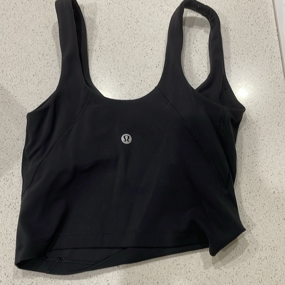 Size 0 Lululemon Align Tank in Color Black - Picture 2 of 3